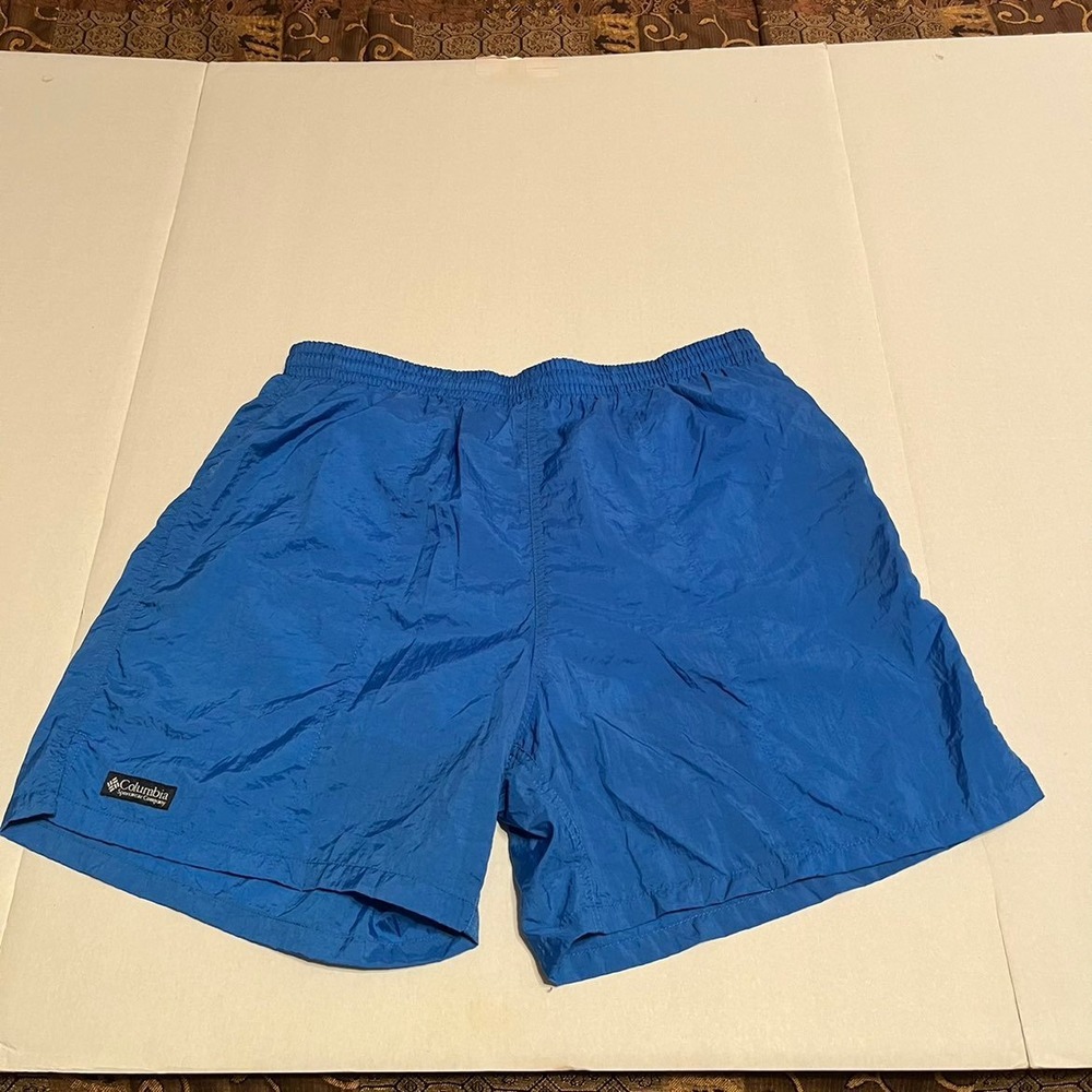 Columbia men's athletic swim shorts size‎ medium Blue Summer Outdoor Vacation